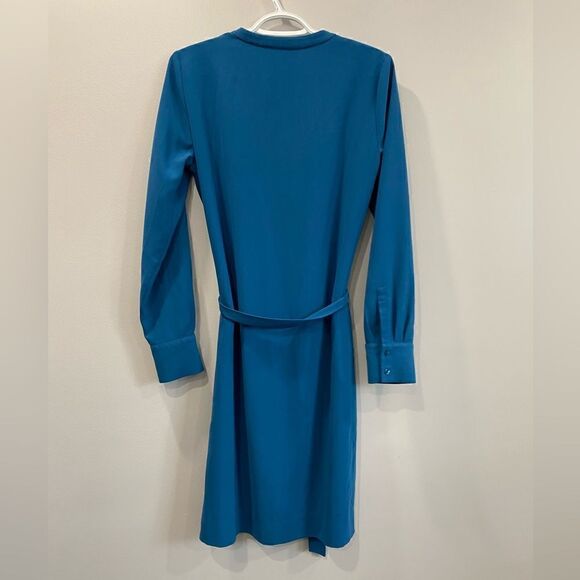 Laundry By Shelli Segal Belted long Sleeves Dress - Picture 9 of 10